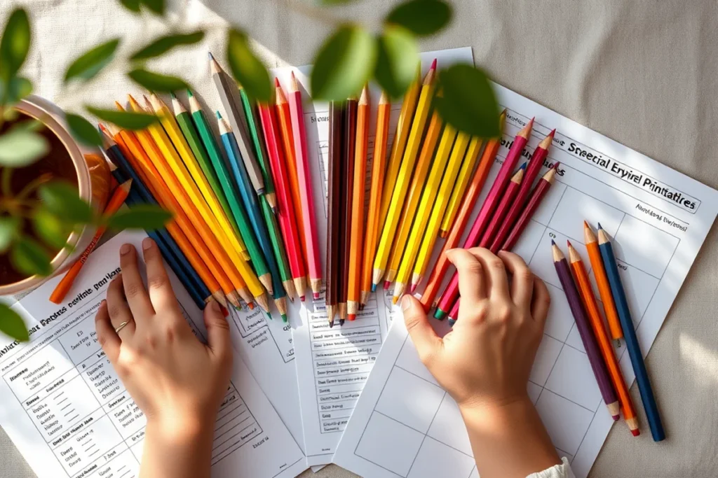 Free Special Education Printables