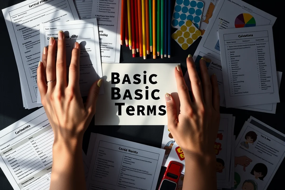 special education basic terms — Special Education Basic Terms (the finished result)